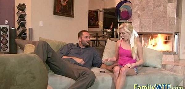  Husband and wife fuck the babysitter 820